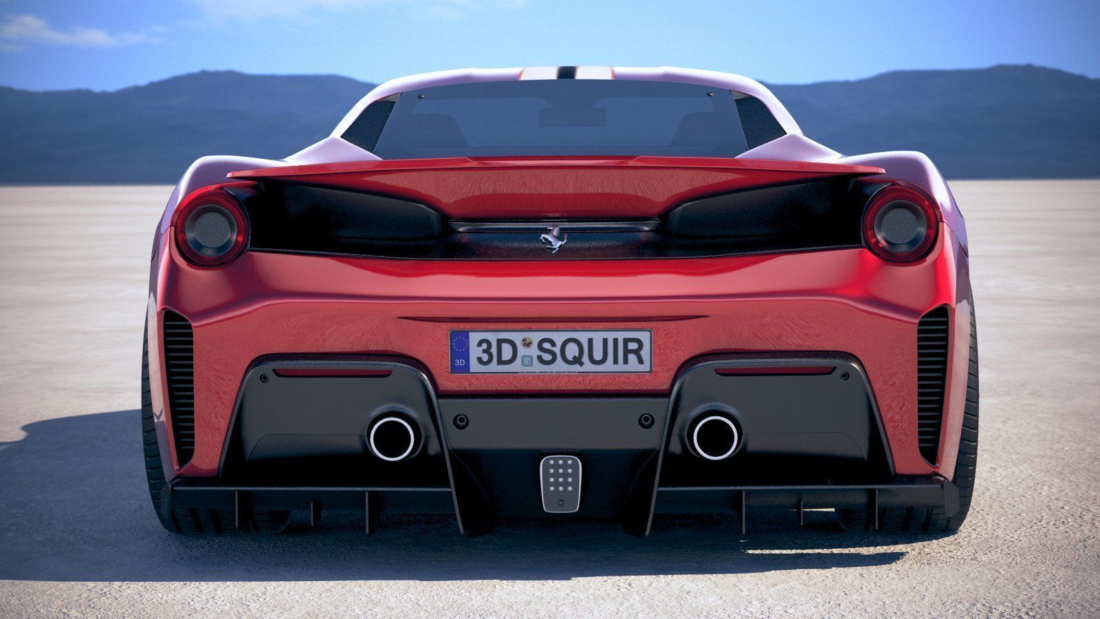 Ferrari 488 Pista 2019 3D model_21