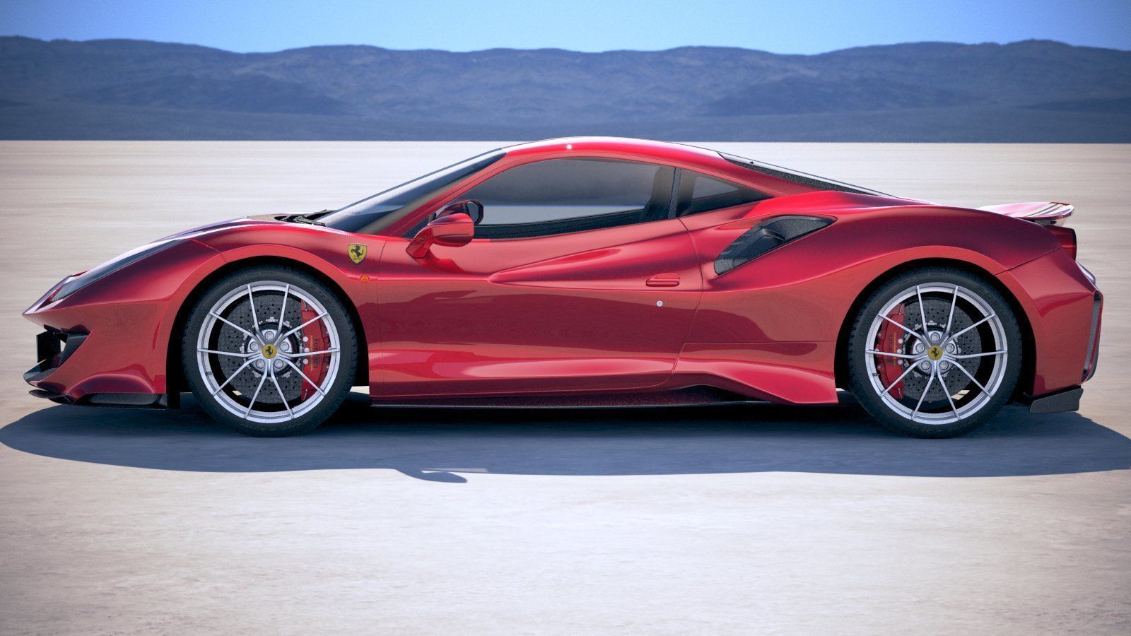Ferrari 488 Pista 2019 3D model_9