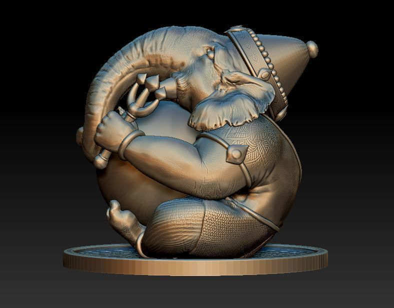 Ganesha - statuette - figure - 2019 3D print model_2