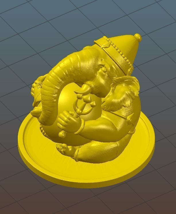 Ganesha - statuette - figure - 2019 3D print model_5