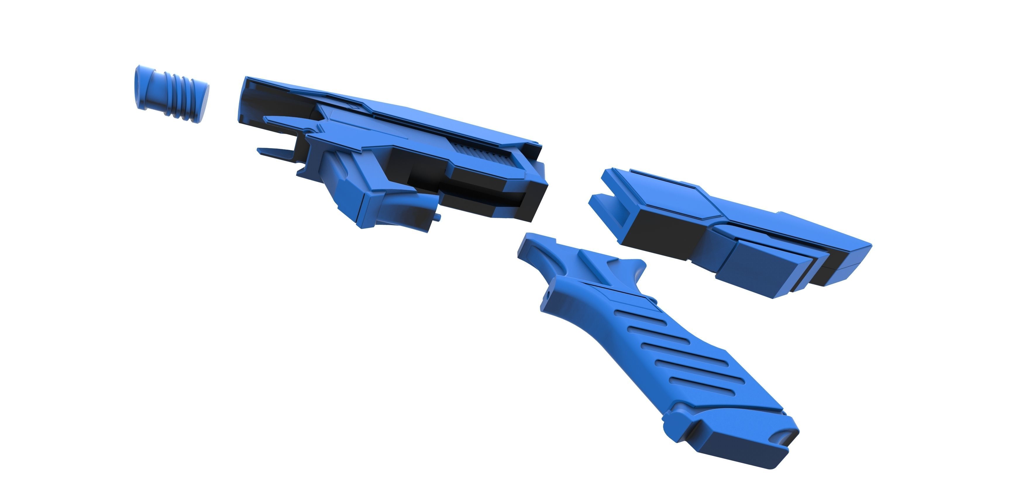 Vengeance Phaser from the movie Star Trek Into Darkness 2013 3D print model_18