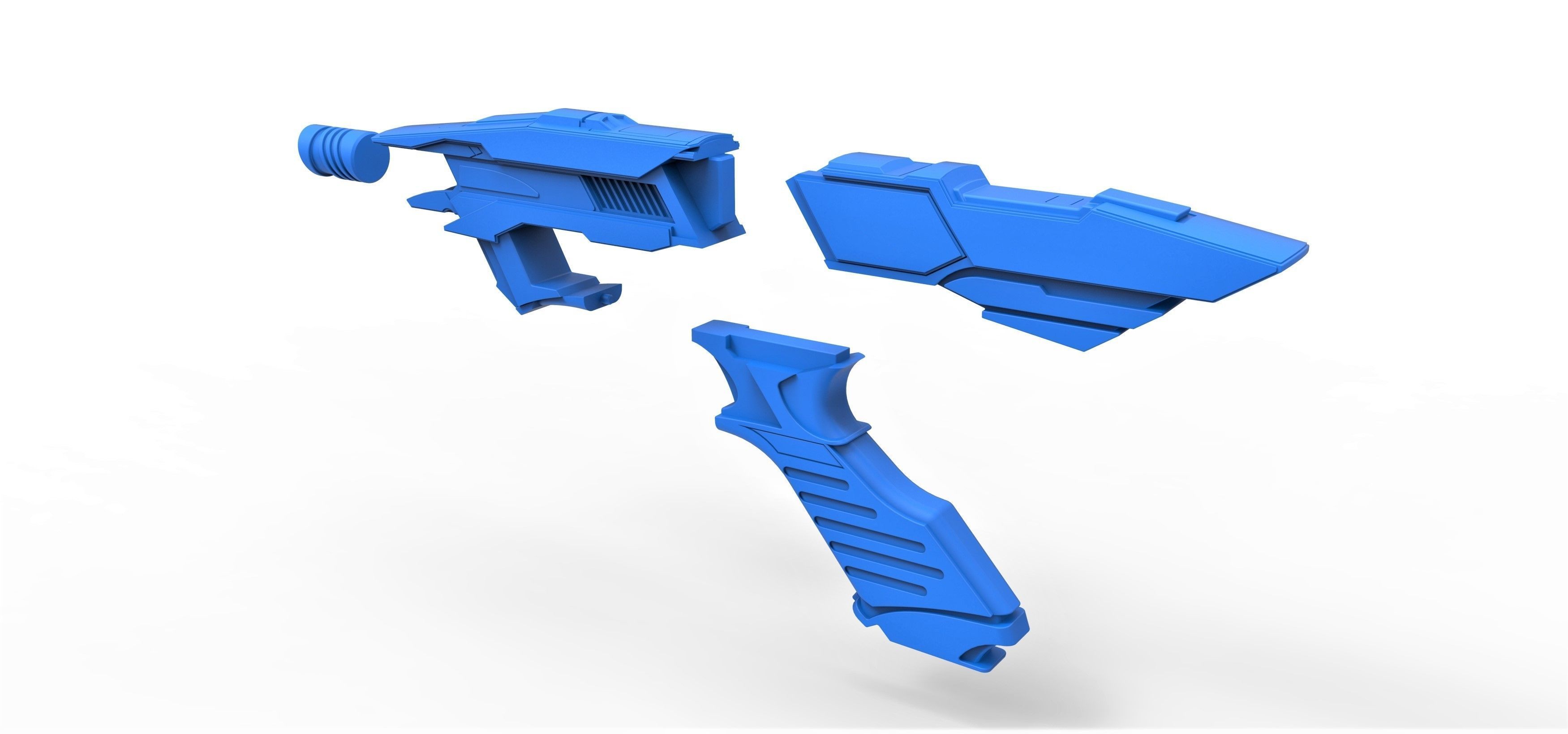 Vengeance Phaser from the movie Star Trek Into Darkness 2013 3D print model_17