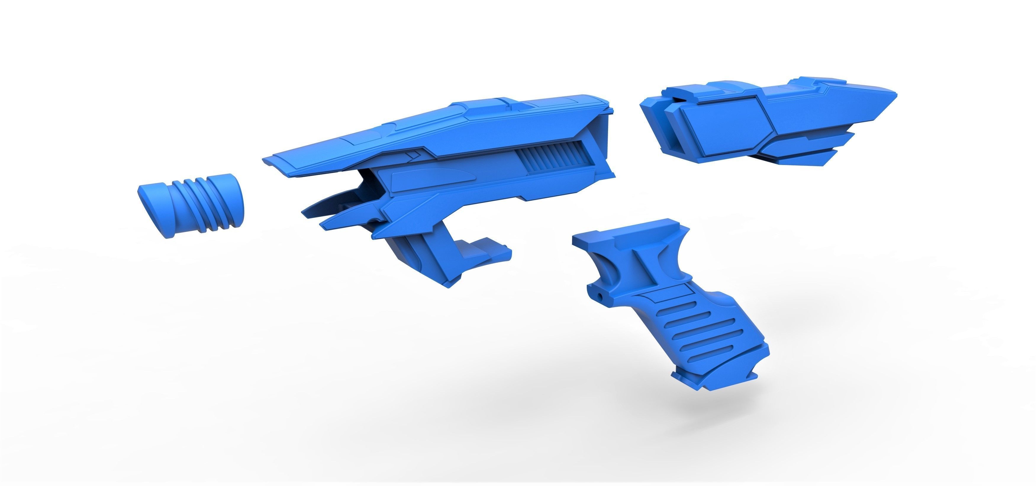 Vengeance Phaser from the movie Star Trek Into Darkness 2013 3D print model_14