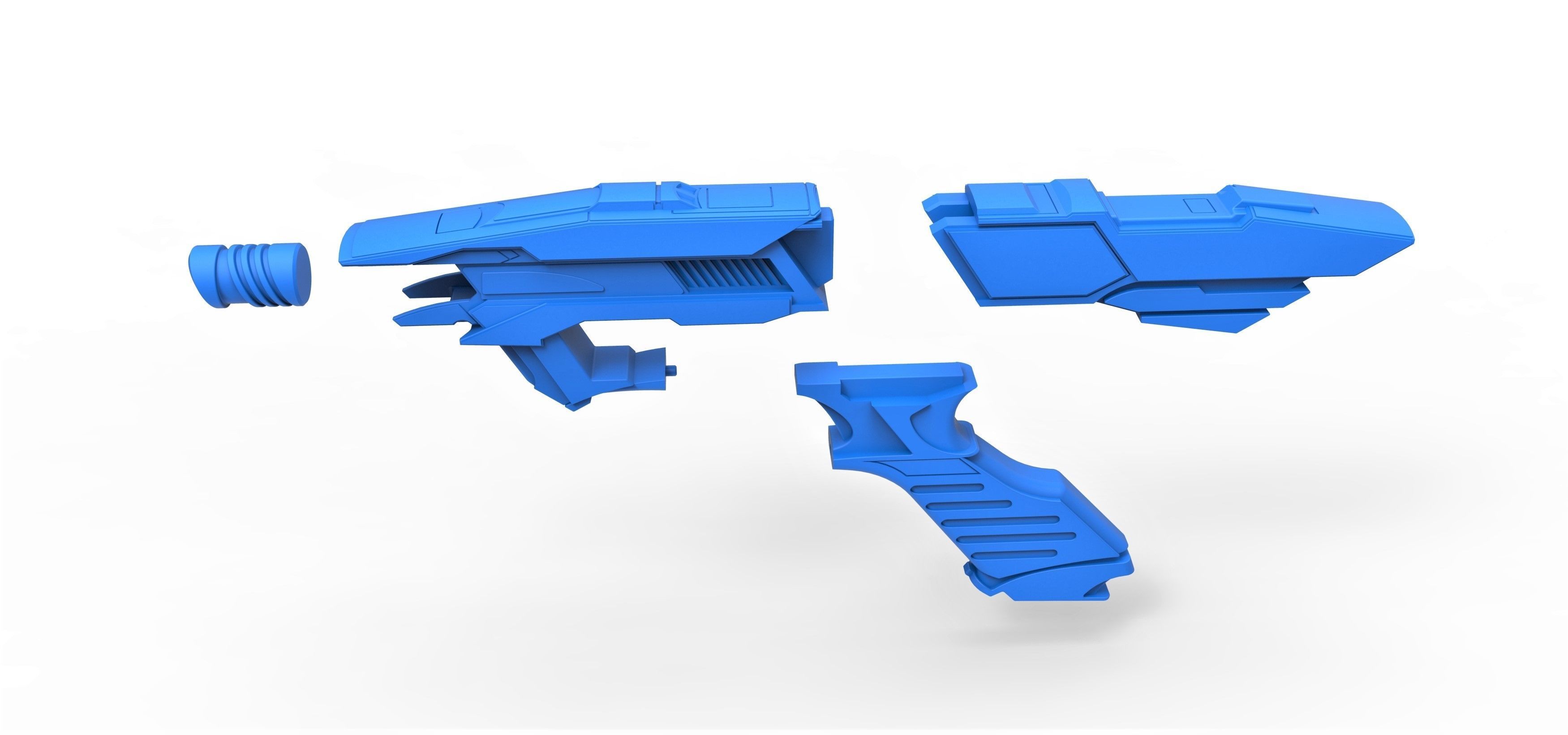Vengeance Phaser from the movie Star Trek Into Darkness 2013 3D print model_16