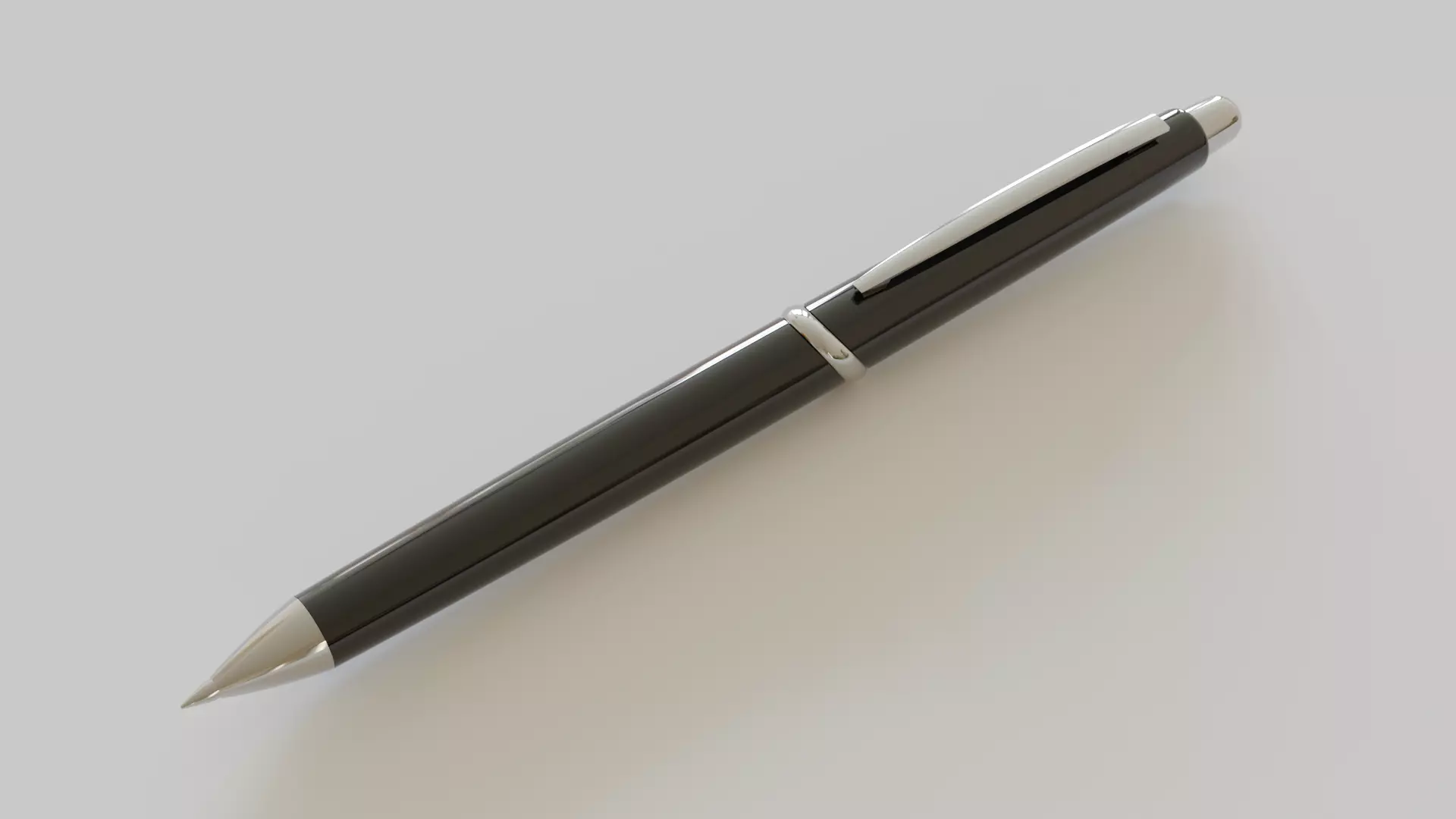 Bp-s Ballpoint Pen 02 - 3D model