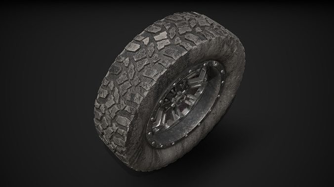 Wheel 3D model 2