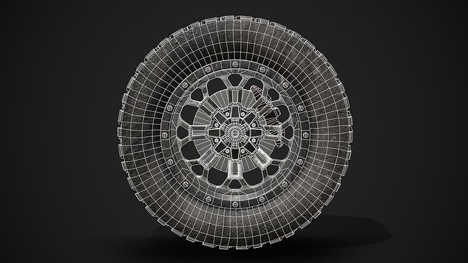 Wheel 3D model 6
