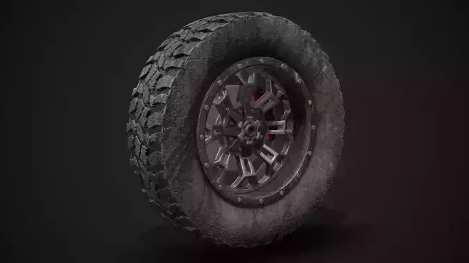 Wheel 3D model