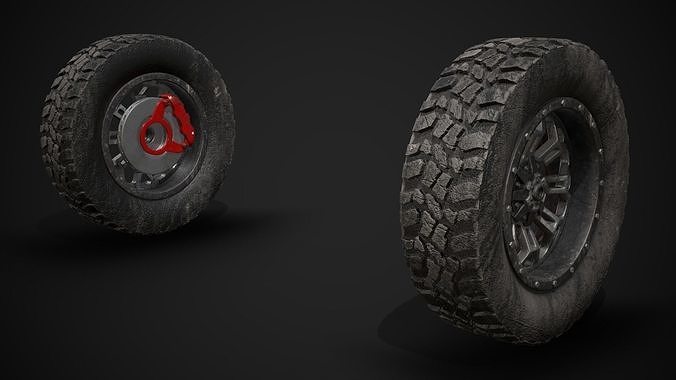 Wheel 3D model 5