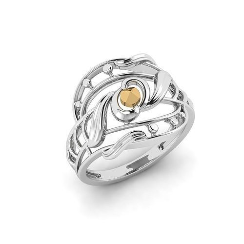plain ladies ring 3D print model