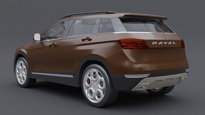 haval h6 3D model