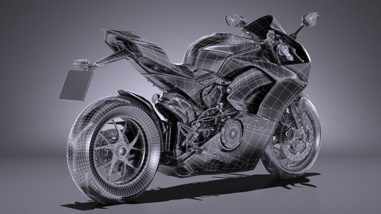 Ducati Panigale V4 2018 3D model_16