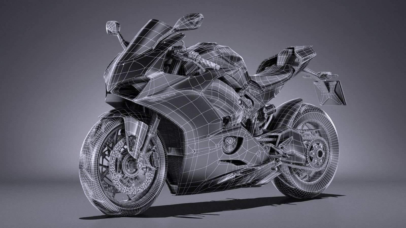 Ducati Panigale V4 2018 3D model_15