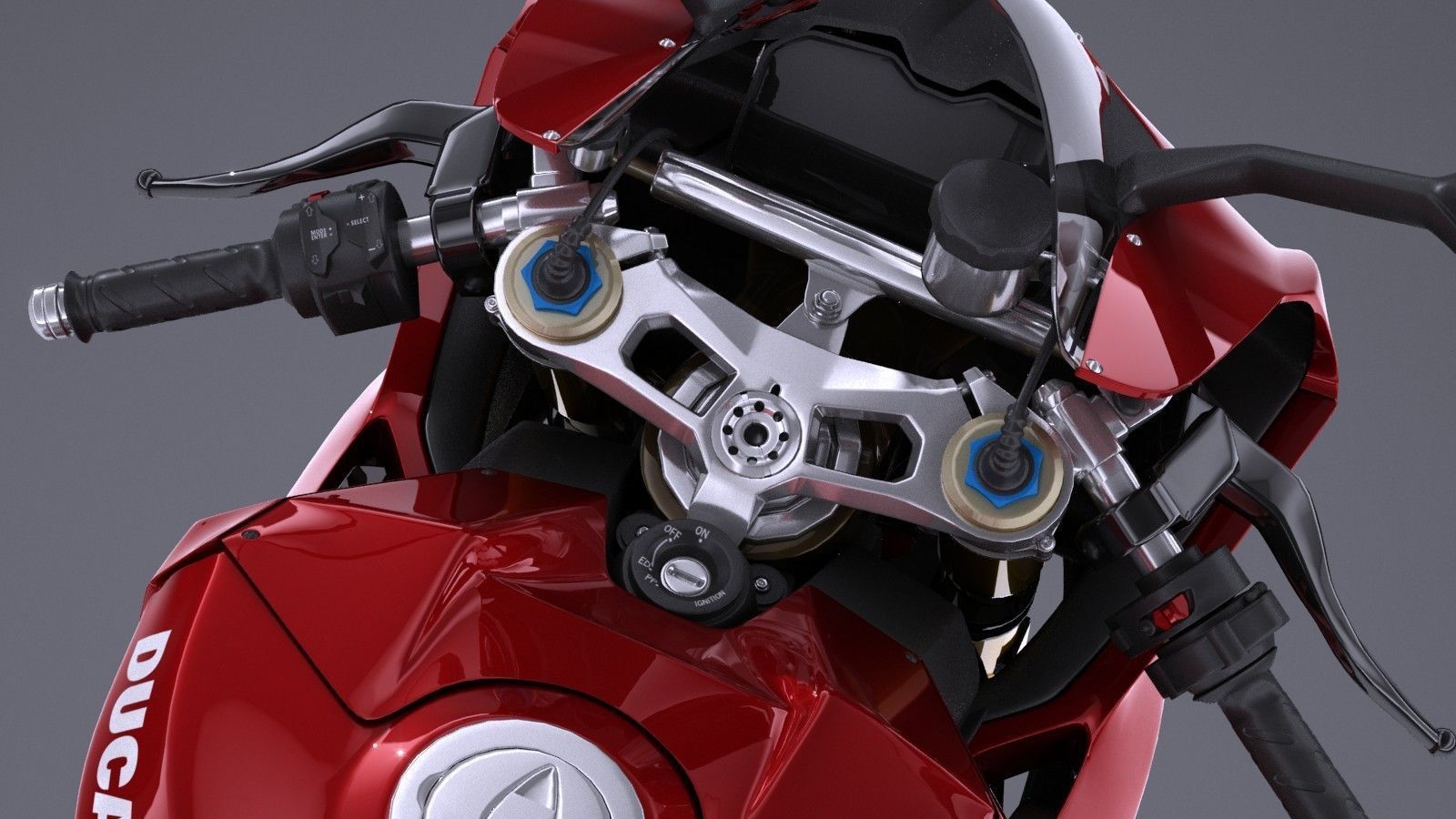 Ducati Panigale V4 2018 3D model_8