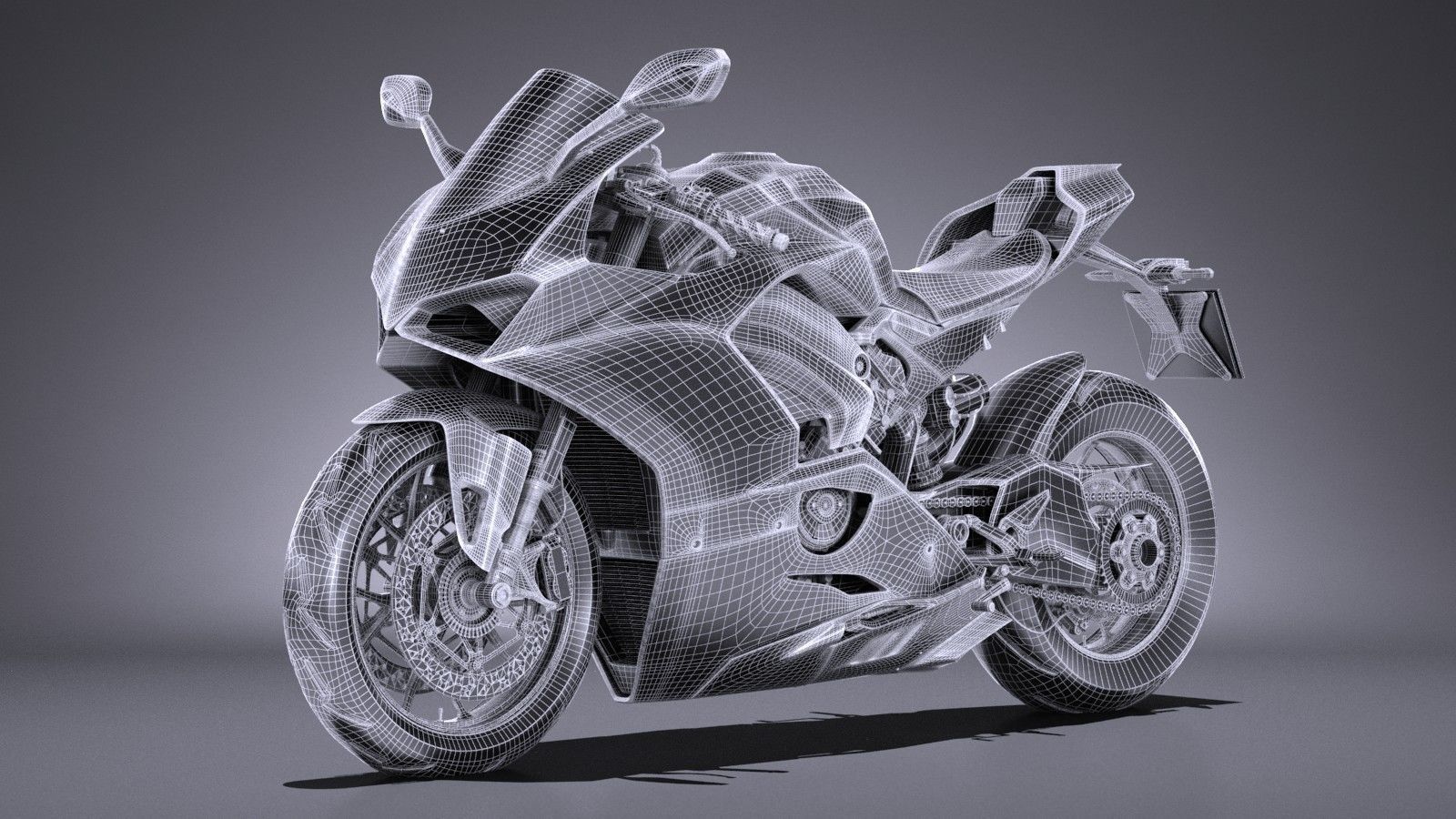 Ducati Panigale V4 2018 3D model_13