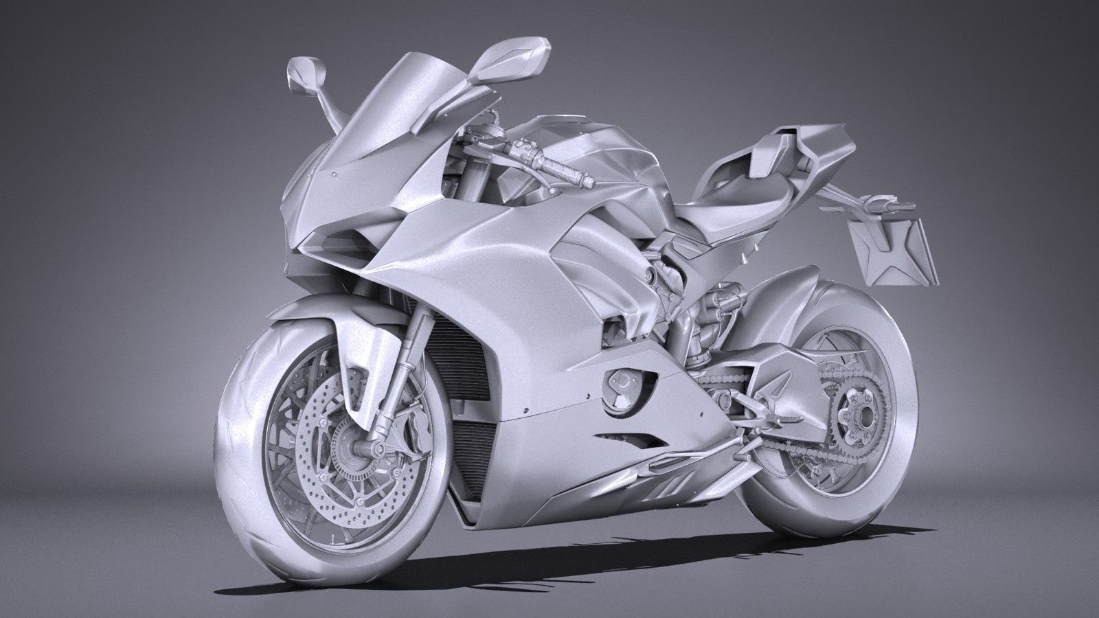 Ducati Panigale V4 2018 3D model_9