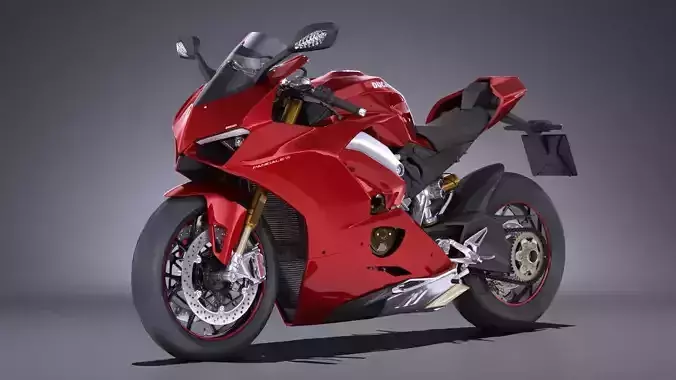 Ducati Panigale V4 2018 3D model