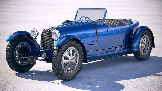 Bugatti Type 43 3D model