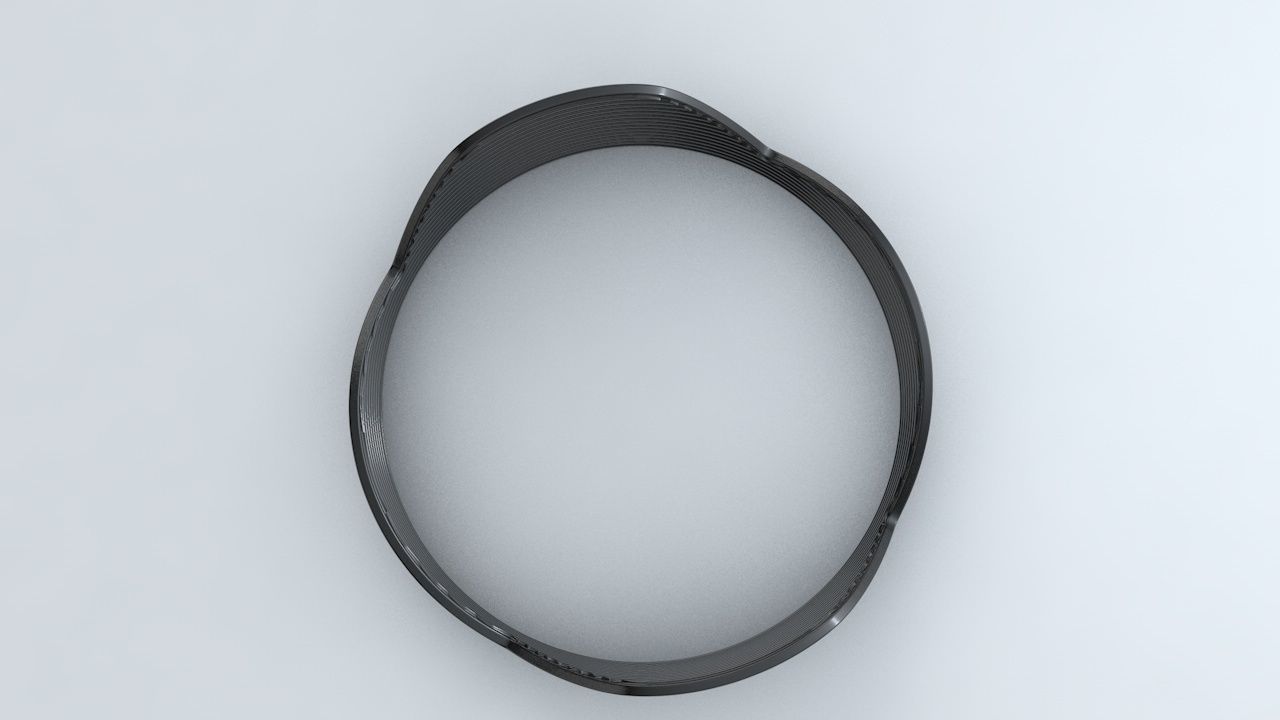 3D Lens Hood 3D model_2