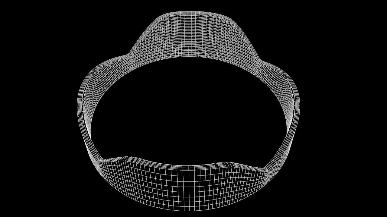 3D Lens Hood 3D model_6
