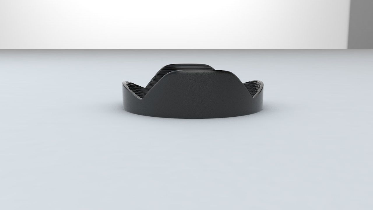 3D Lens Hood 3D model_1