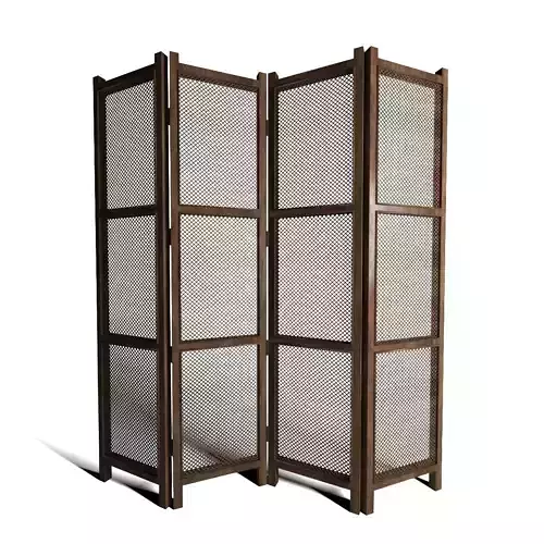 Wood Room Divider