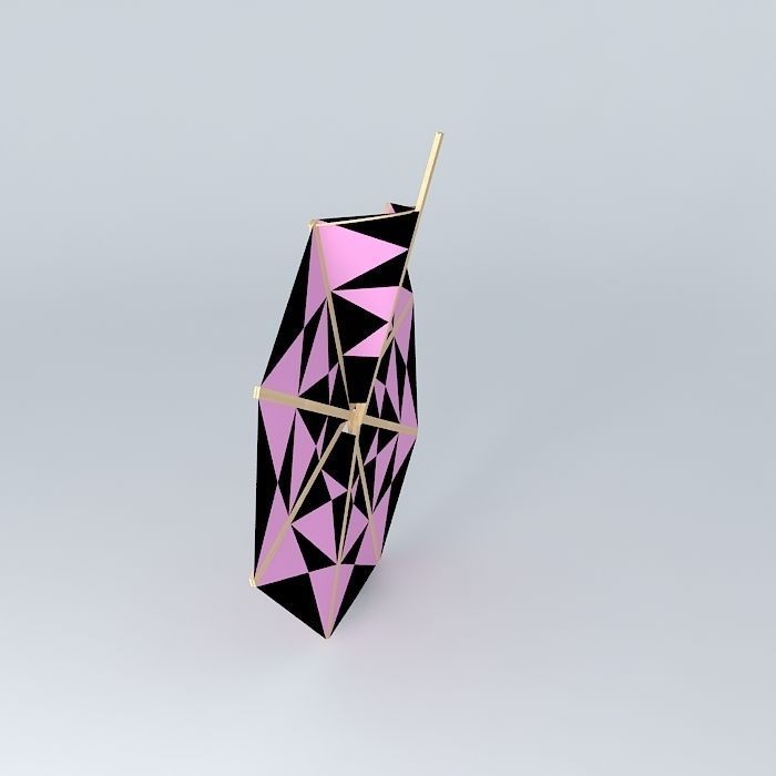 Bermuda Round Kite Free 3D model_1