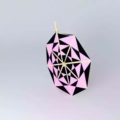 Bermuda Round Kite Free 3D model Bermuda Round Kite Free 3D model