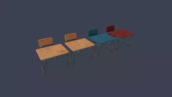 School Desk and Chair Variations