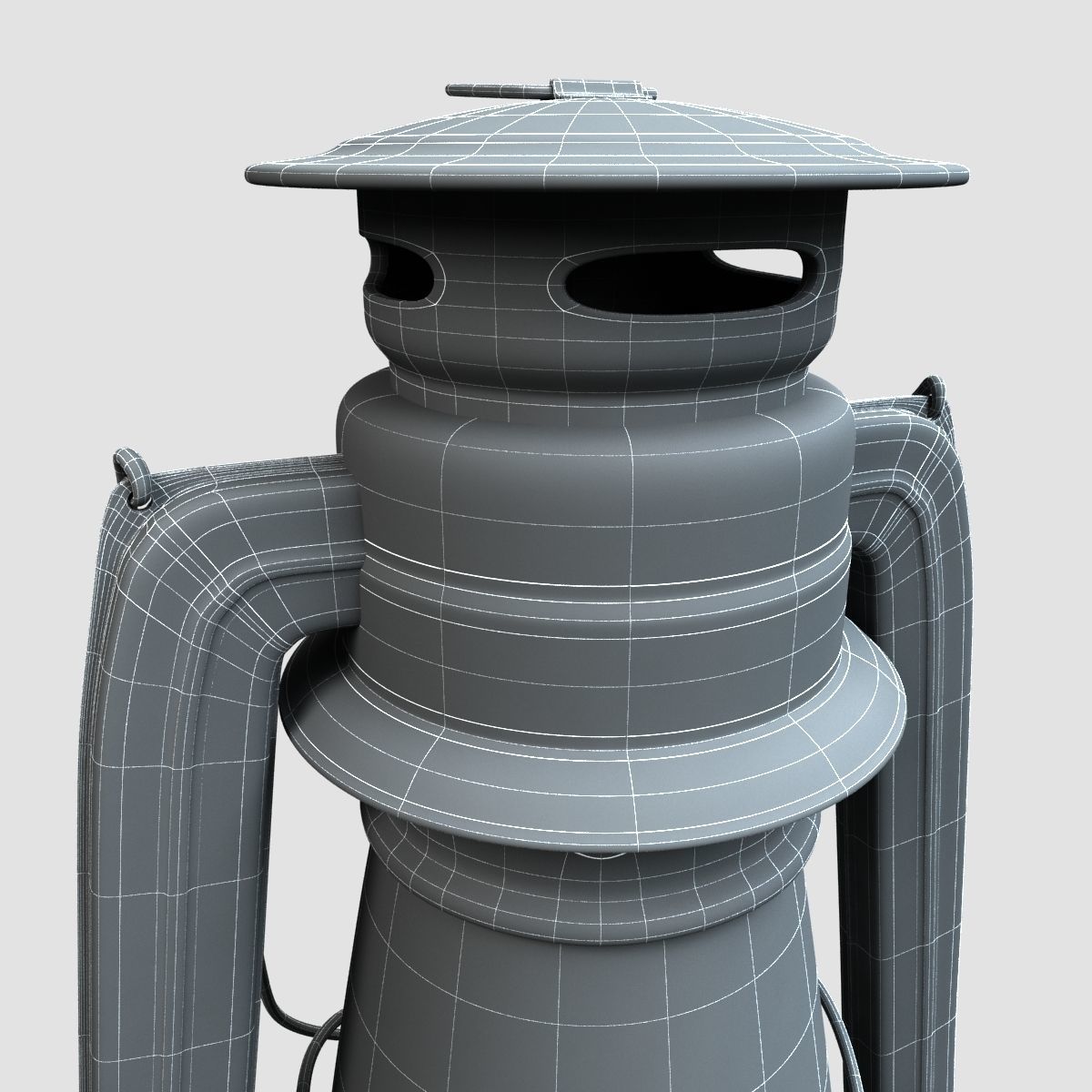 lantern metal 3D model_10