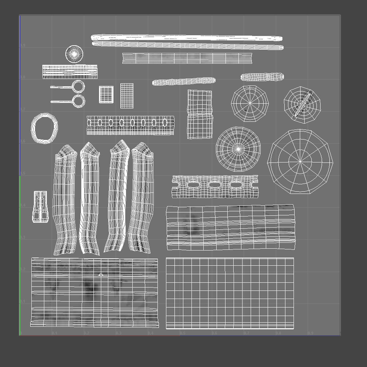 lantern metal 3D model_4