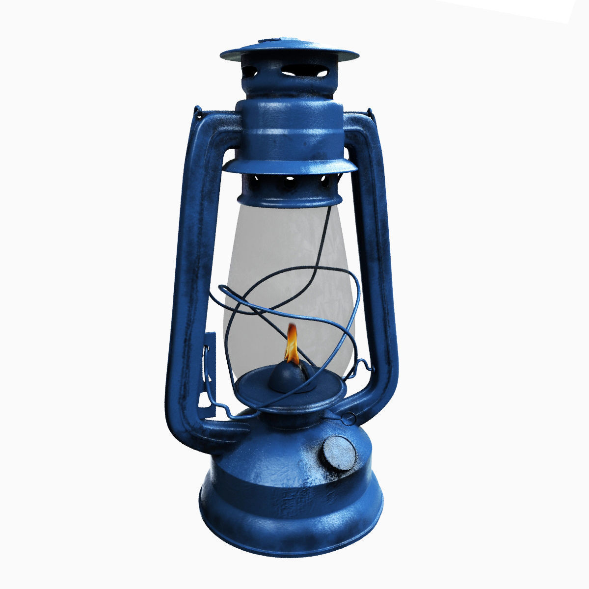 lantern metal 3D model_3