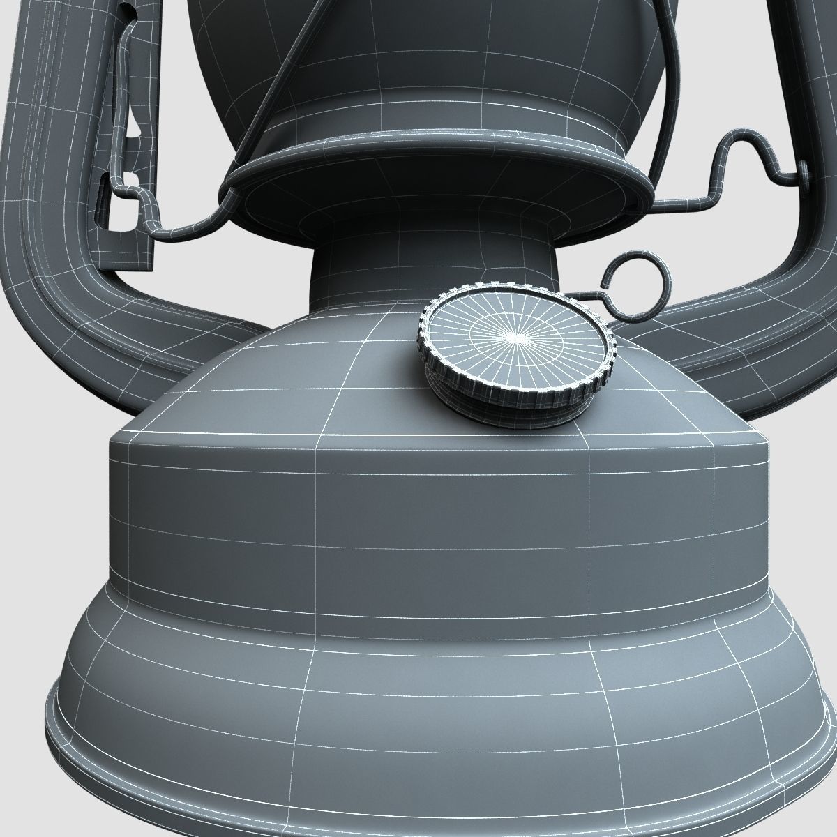 lantern metal 3D model_11
