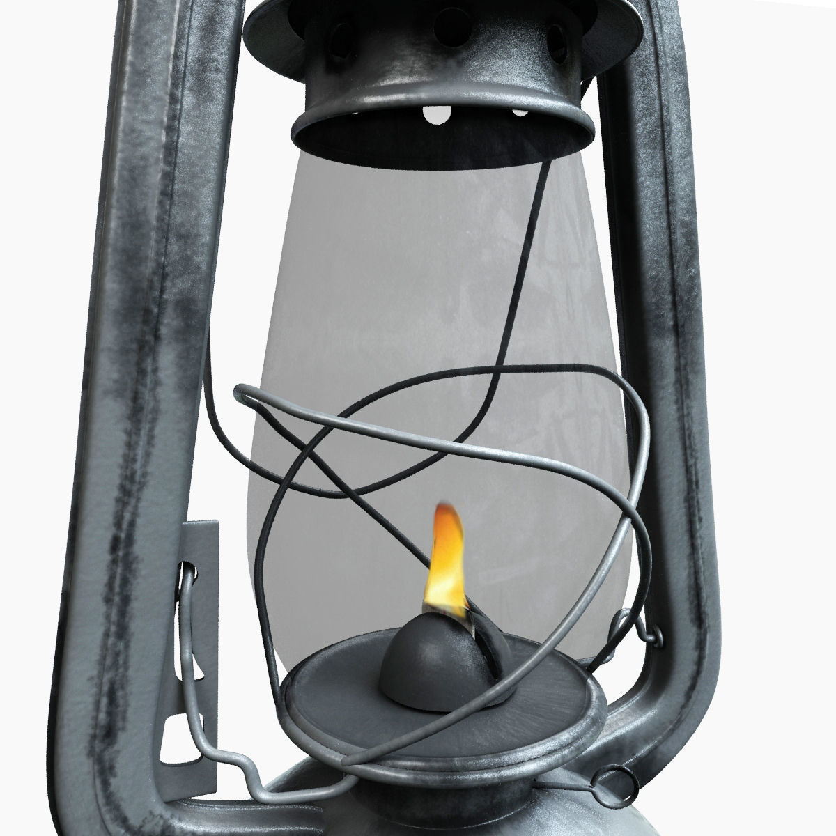 lantern metal 3D model_8