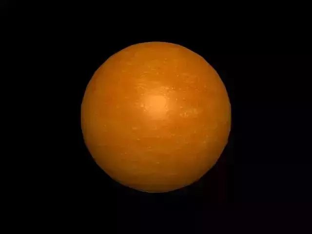 orange egg Free low-poly 3D model