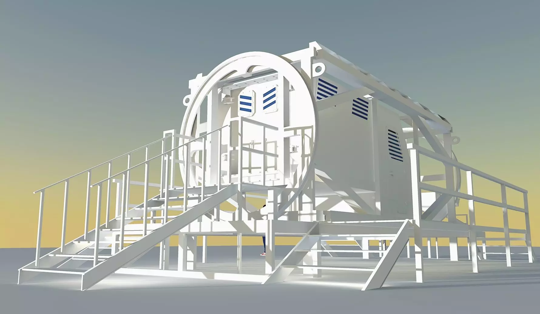 BLAST SIMULATOR Low-poly 3D model_0