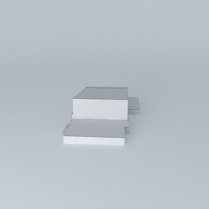 Take theater Sidewalk Free 3D model_4