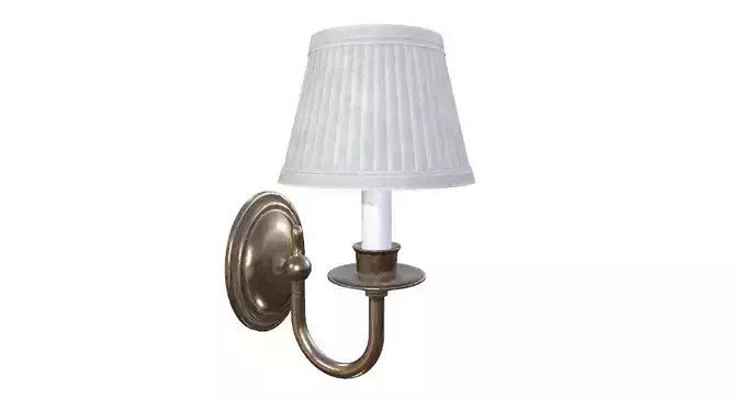 Wall Lamp Game Ready Low-poly 3D model Wall Lamp Game Ready Low-poly 3D model