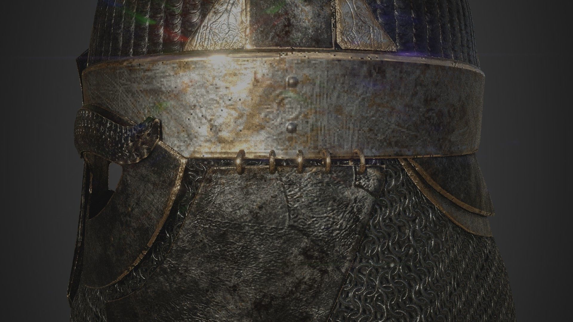 Scandinavian Helmet 3D model_5