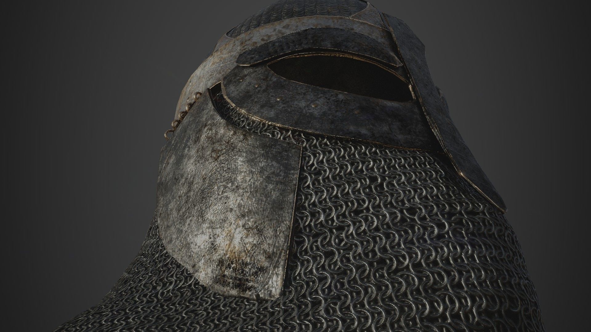 Scandinavian Helmet 3D model_18