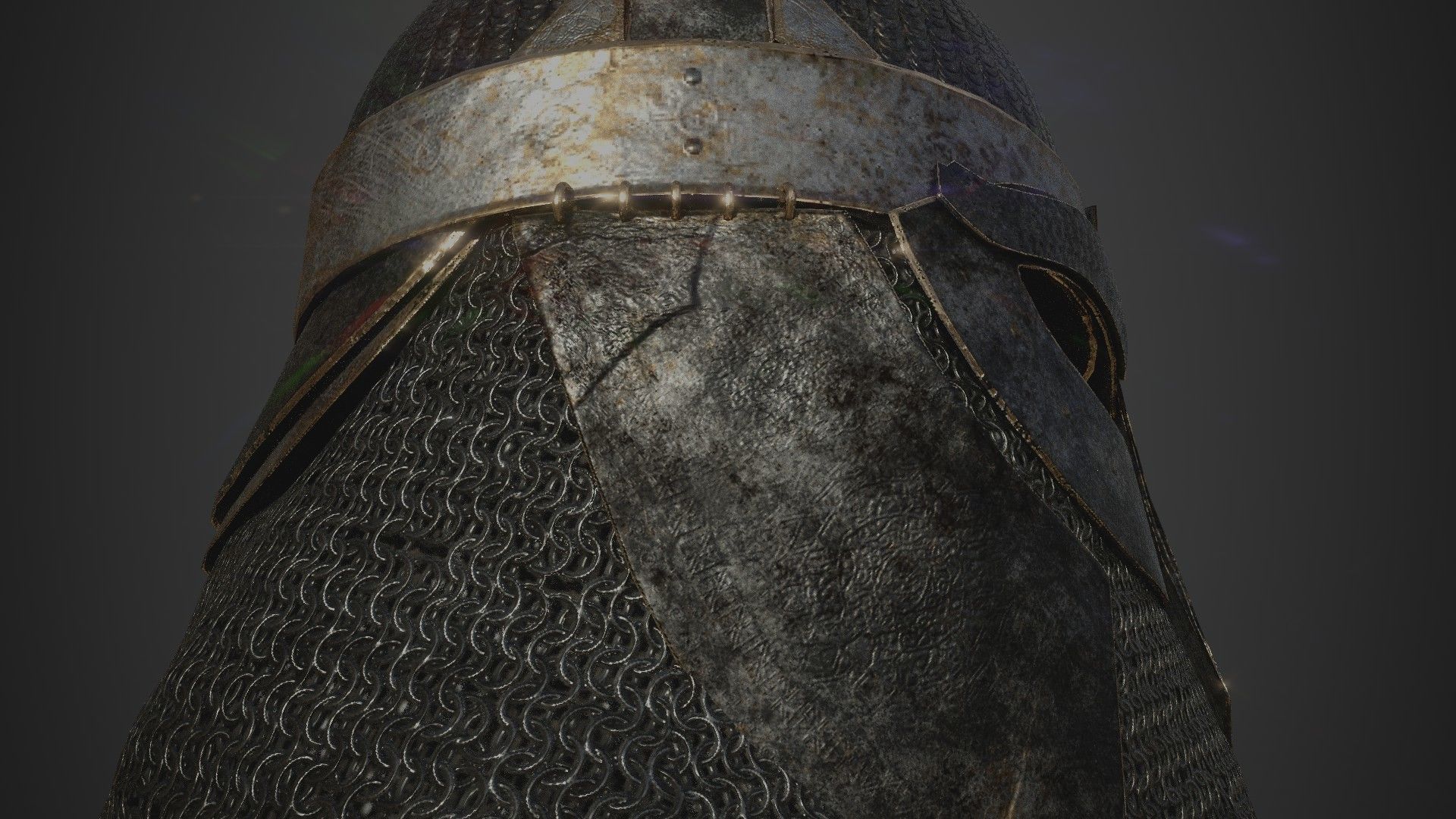 Scandinavian Helmet 3D model_19