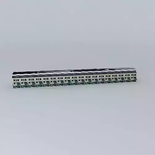 Maasboulevard homes between two towers