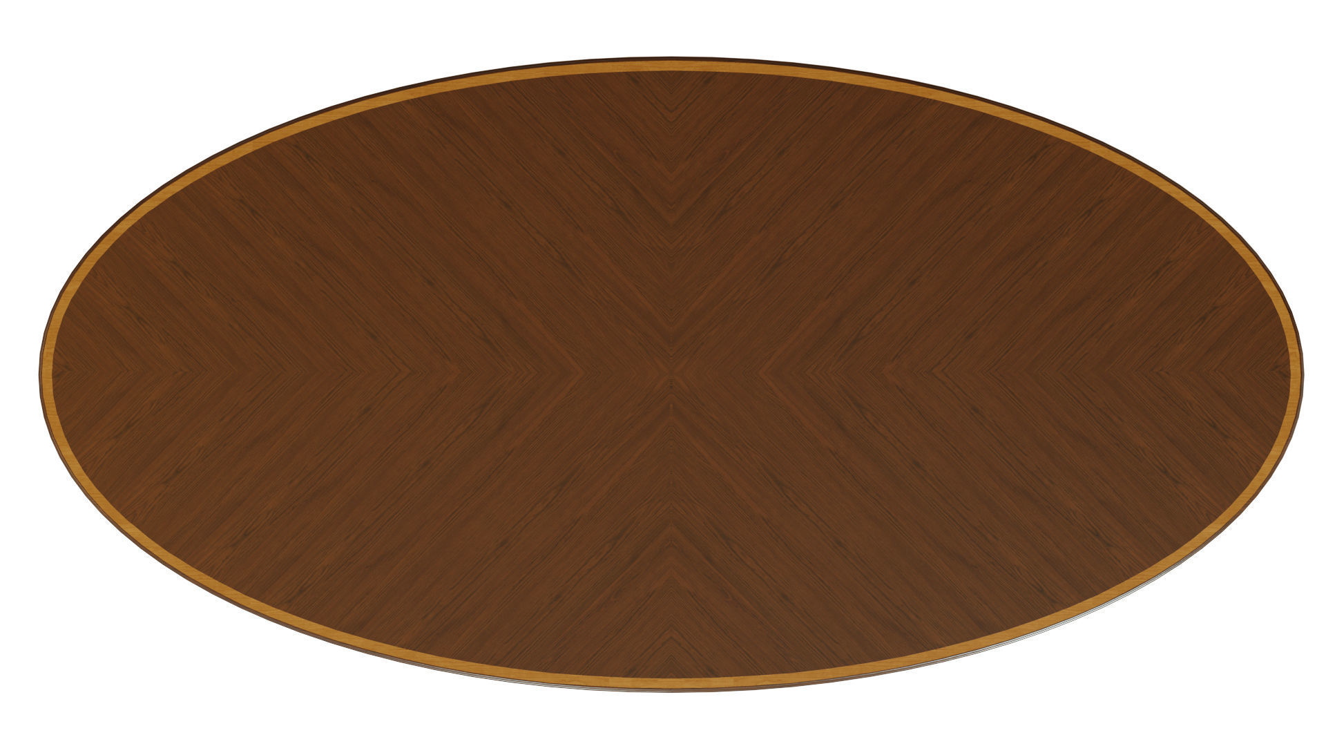 Classic table with carvings 2700 3D model_7