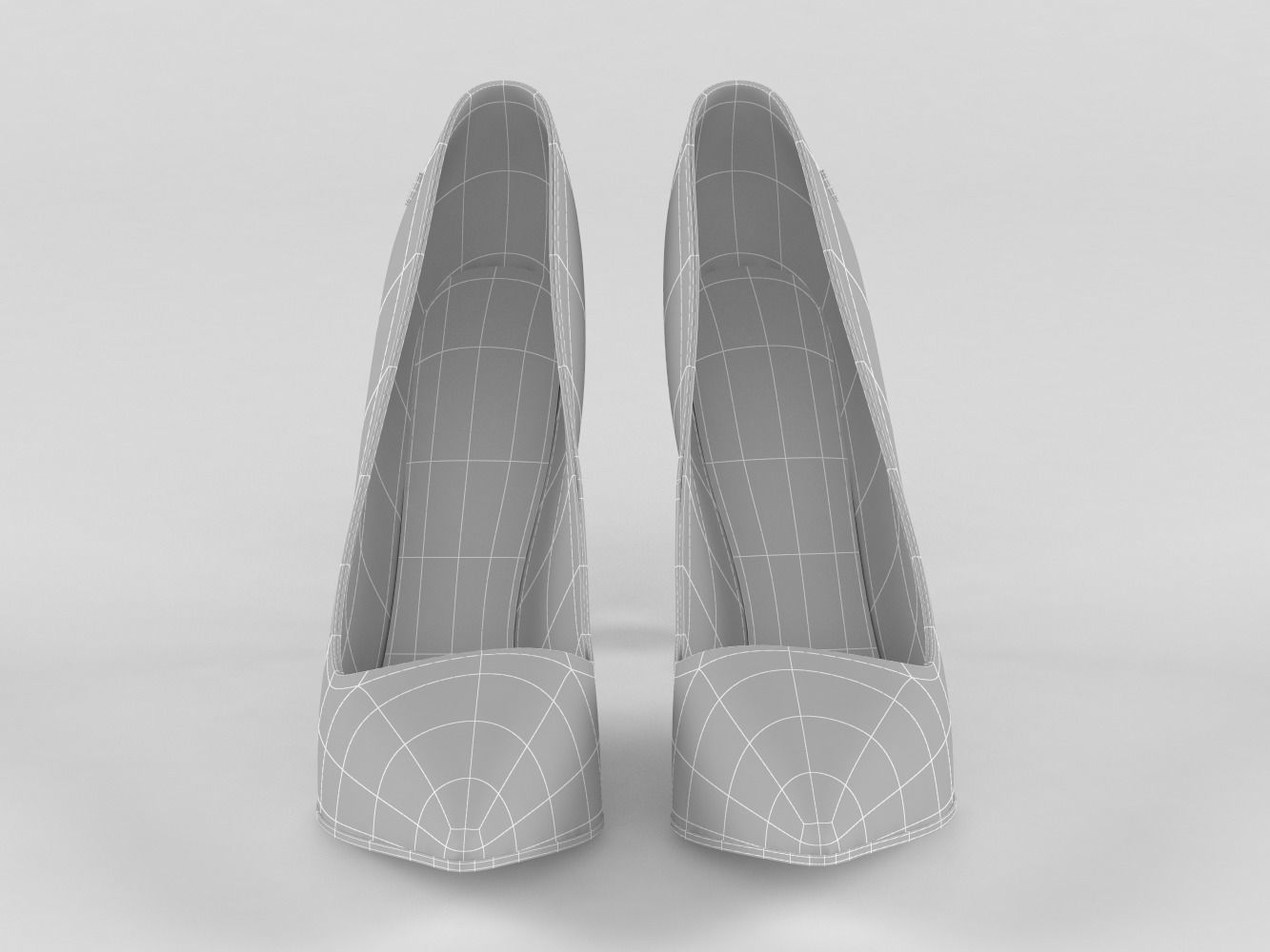 Women Shoes 3D model_8