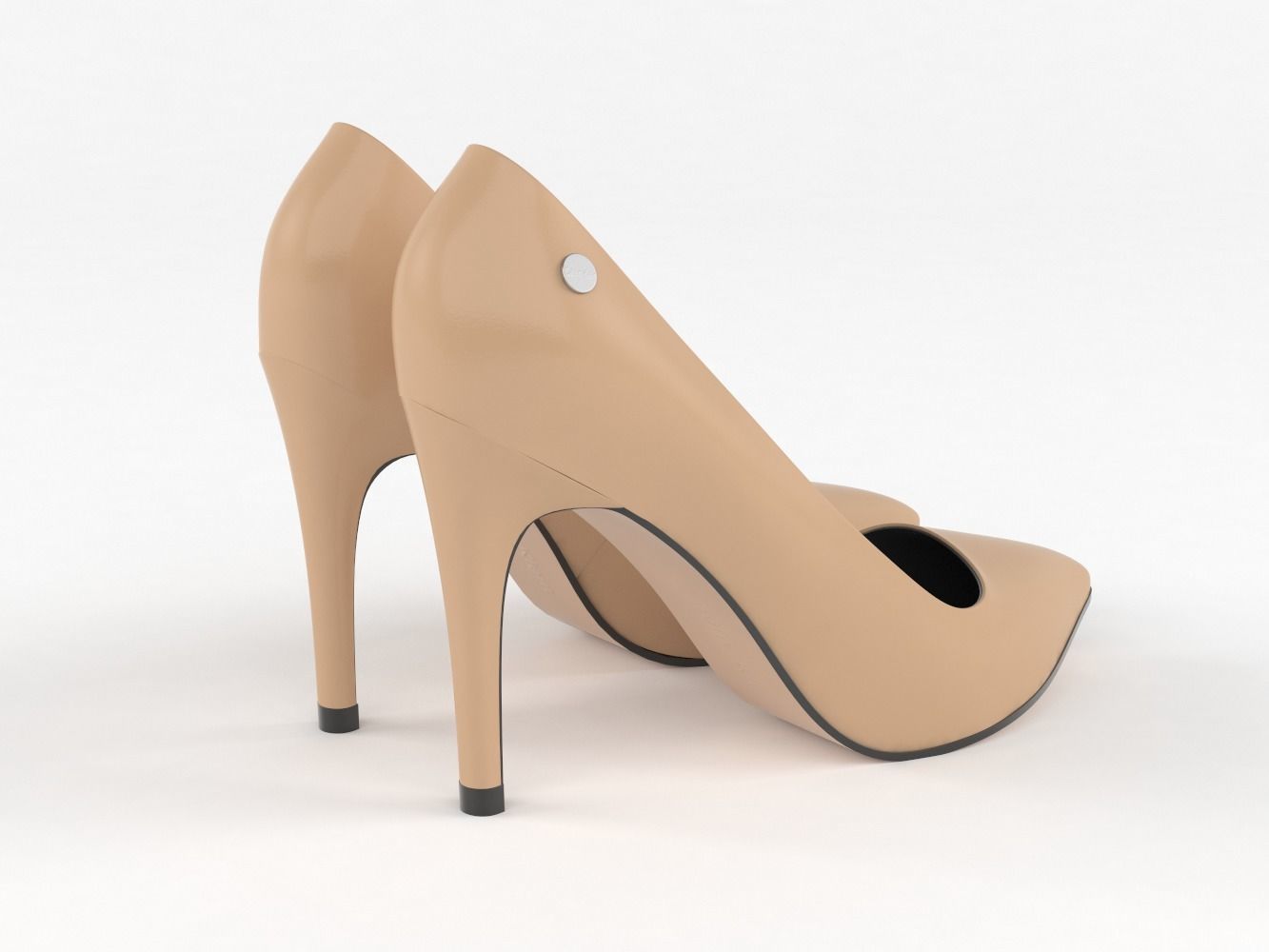 Women Shoes 3D model_3