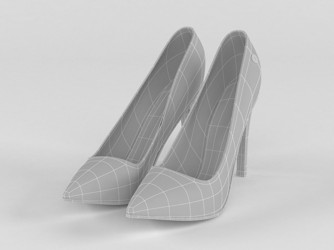 Women Shoes 3D model_13