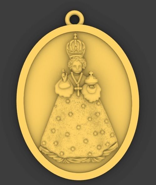 CHILD OF PRAGA PENDANT 3D print model_11