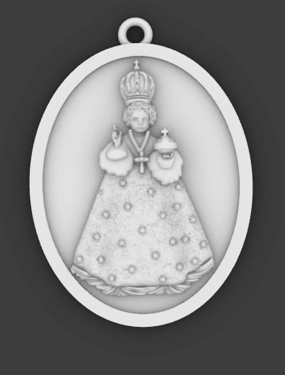 CHILD OF PRAGA PENDANT 3D print model_10