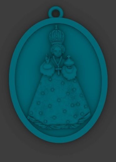 CHILD OF PRAGA PENDANT 3D print model_7