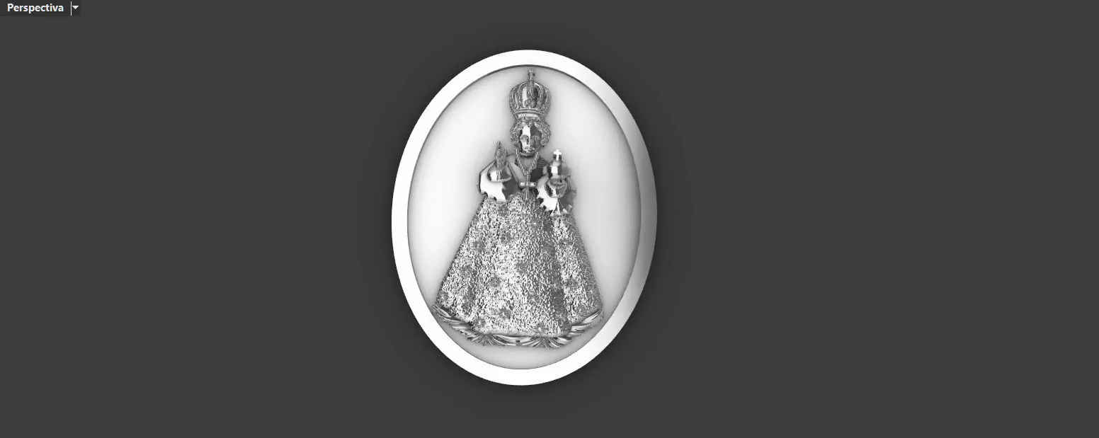 CHILD OF PRAGA PENDANT 3D print model_0